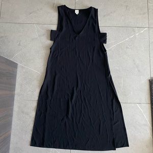 Cover stitched Cutout Swim Cover Up